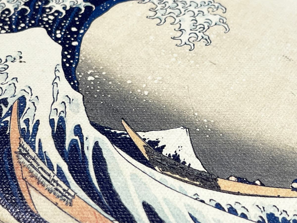 Canvas artwork detail